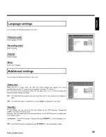 Preview for 100 page of Philips DVDR80 Owner'S Manual