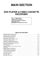 Preview for 2 page of Philips DVP3050V/75 Service Manual