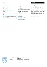 Preview for 2 page of Philips EasyCare GC3230 Specifications