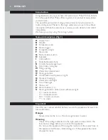 Preview for 6 page of Philips EasyCare GC8300 Series User Manual