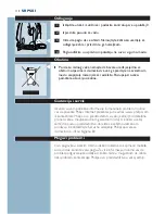 Preview for 112 page of Philips ELANCE GC3005 User Manual