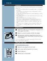 Preview for 4 page of Philips Elance GC3106 User Manual