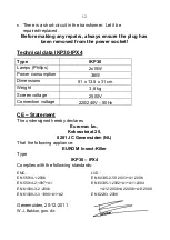 Preview for 12 page of Philips EUROM IKP30-IPX4 Instruction Booklet