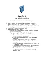 Preview for 1 page of Philips EverFlo Q Operating Instructions