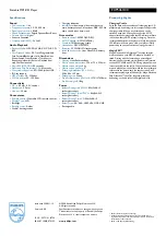 Preview for 2 page of Philips EXP5463 Expanium Specification Sheet