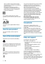 Preview for 4 page of Philips Fidelio B95 User Manual