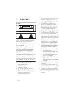 Preview for 4 page of Philips Fidelio DCM5090 User Manual