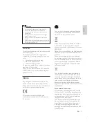 Preview for 5 page of Philips Fidelio DCM5090 User Manual