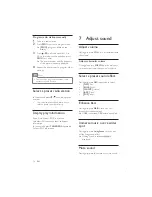 Preview for 16 page of Philips Fidelio DCM5090 User Manual