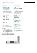 Preview for 2 page of Philips FlatTV 15PF4121 Specifications