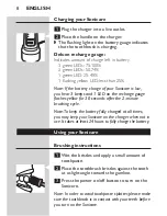 Preview for 8 page of Philips FlexCare Rechargeablehx6962 Instructions Manual