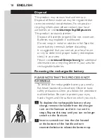 Preview for 18 page of Philips FlexCare Rechargeablehx6962 Instructions Manual