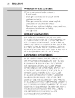 Preview for 20 page of Philips FlexCare Rechargeablehx6962 Instructions Manual