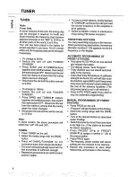 Preview for 8 page of Philips FW 21 Instructions For Use Manual