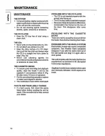 Preview for 18 page of Philips FW 21 Instructions For Use Manual