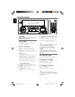 Preview for 12 page of Philips FW-C115/22 User Manual