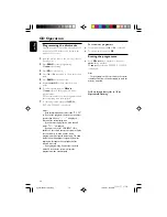 Preview for 16 page of Philips FW-C115/22 User Manual