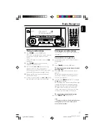 Preview for 17 page of Philips FW-C115/22 User Manual