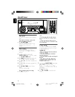 Preview for 22 page of Philips FW-C115/22 User Manual