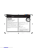 Preview for 3 page of Philips FW-C85 User Manual