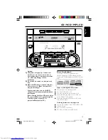 Preview for 15 page of Philips FW-V220 User Manual