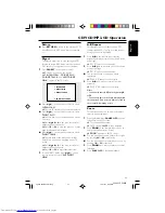 Preview for 21 page of Philips FW-V520 User Manual