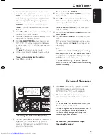 Preview for 29 page of Philips FW-V535/21M User Manual