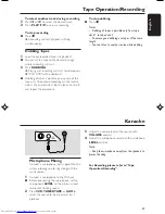 Preview for 27 page of Philips FW-V537 User Manual