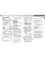 Preview for 15 page of Philips FW555C Instructions For Use Manual