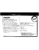 Preview for 29 page of Philips FW555C Instructions For Use Manual