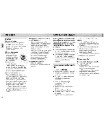 Preview for 52 page of Philips FW555C Instructions For Use Manual