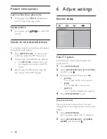 Preview for 19 page of Philips FWD14 User Manual