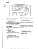 Preview for 8 page of Philips FWI2 Owner'S Manual