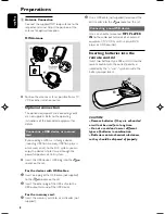 Preview for 8 page of Philips FWM185 User Manual