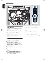 Preview for 24 page of Philips FWM583 User Manual