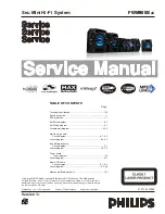 Philips FWM9000 Service Manual preview