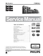 Philips FWM986 Servise Manual preview