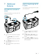 Preview for 16 page of Philips FWP2000 User Manual