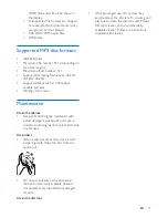 Preview for 20 page of Philips FWP2000 User Manual