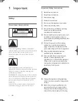 Preview for 3 page of Philips FWP3100D/05 User Manual