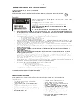 Preview for 3 page of Philips FWV182 Service Manual