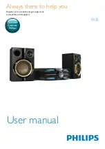 Philips FX25 User Manual preview