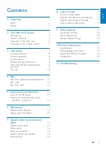 Preview for 3 page of Philips FX25 User Manual