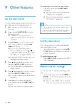 Preview for 20 page of Philips FX25 User Manual