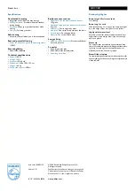 Preview for 2 page of Philips GC3360 Specifications