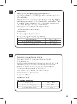 Preview for 55 page of Philips GC350 User Manual