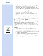 Preview for 6 page of Philips GC8600 Series Manual