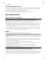 Preview for 12 page of Philips GC900 SERIES User Manual