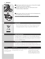 Preview for 13 page of Philips GC92 series User Manual