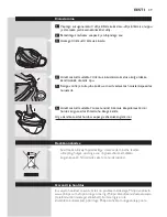 Preview for 40 page of Philips GC92 series User Manual